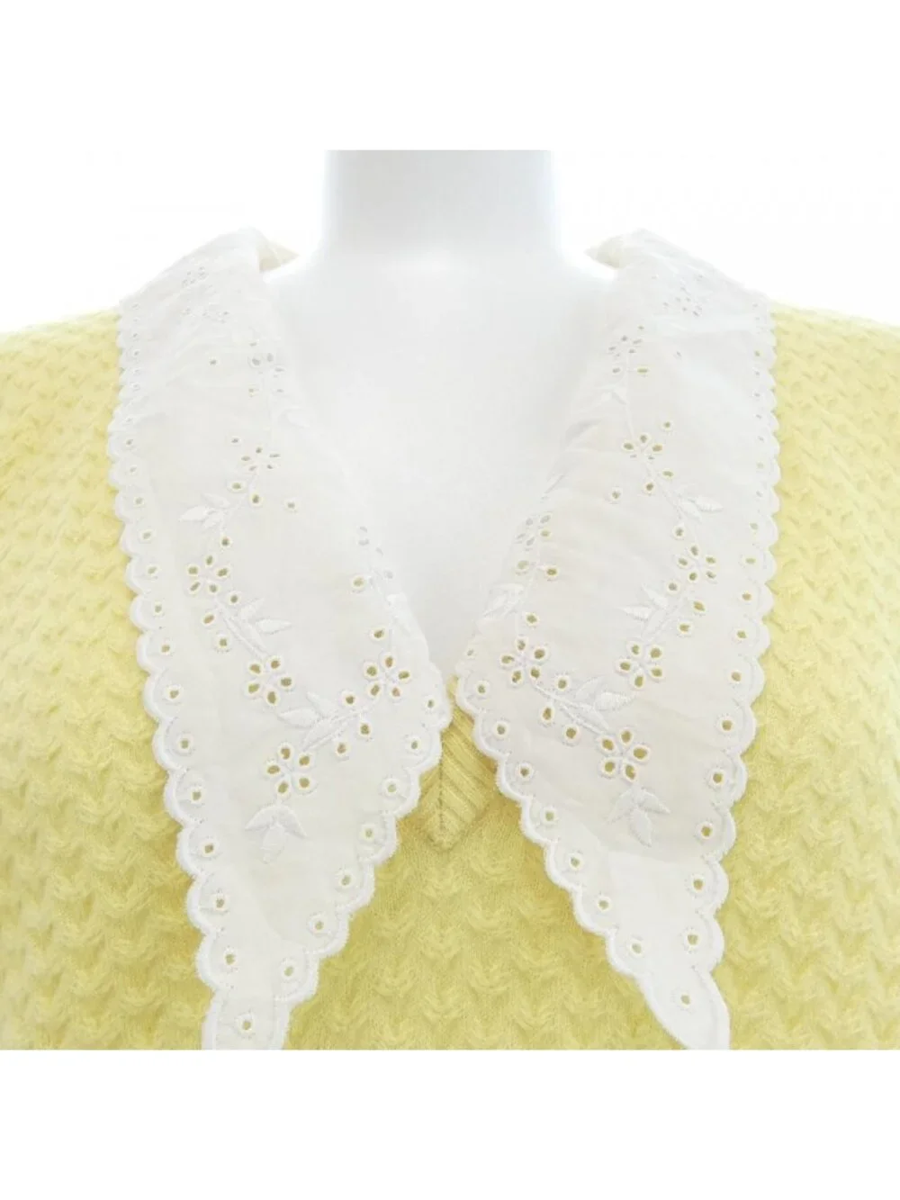 Chanel Knit Sweater Yellow